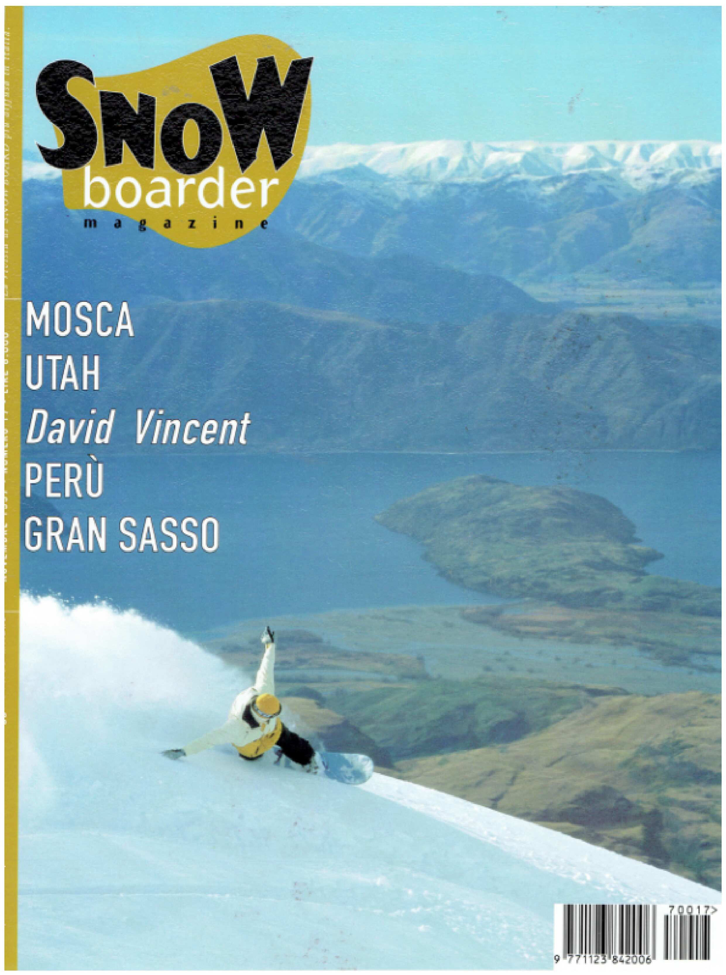 Couverture Snowboarder Magazine