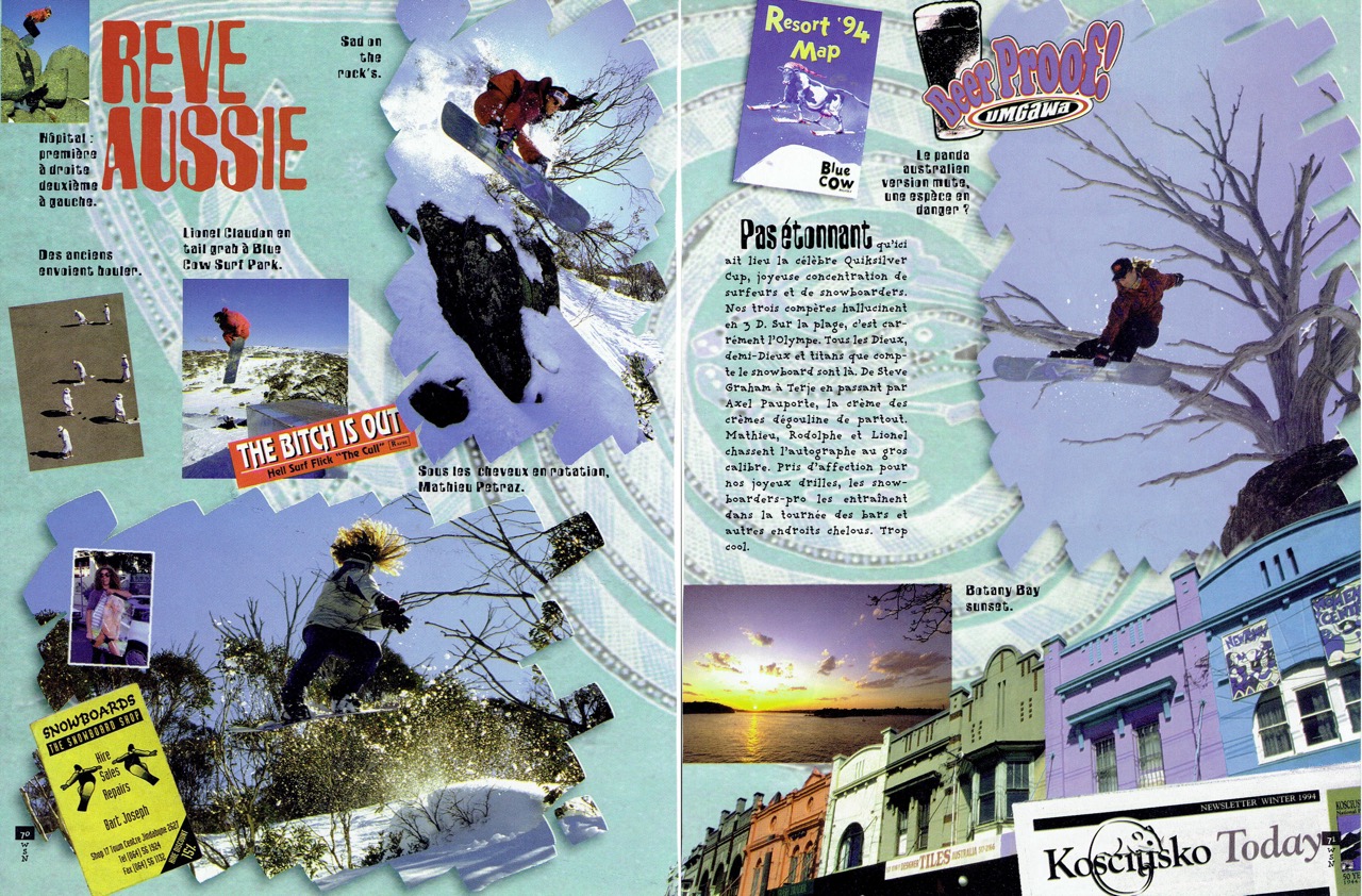 Wind Surf Neige Australie