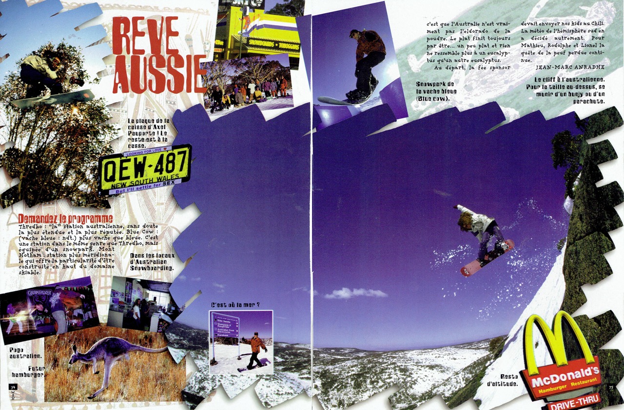 Wind Surf Neige Australie