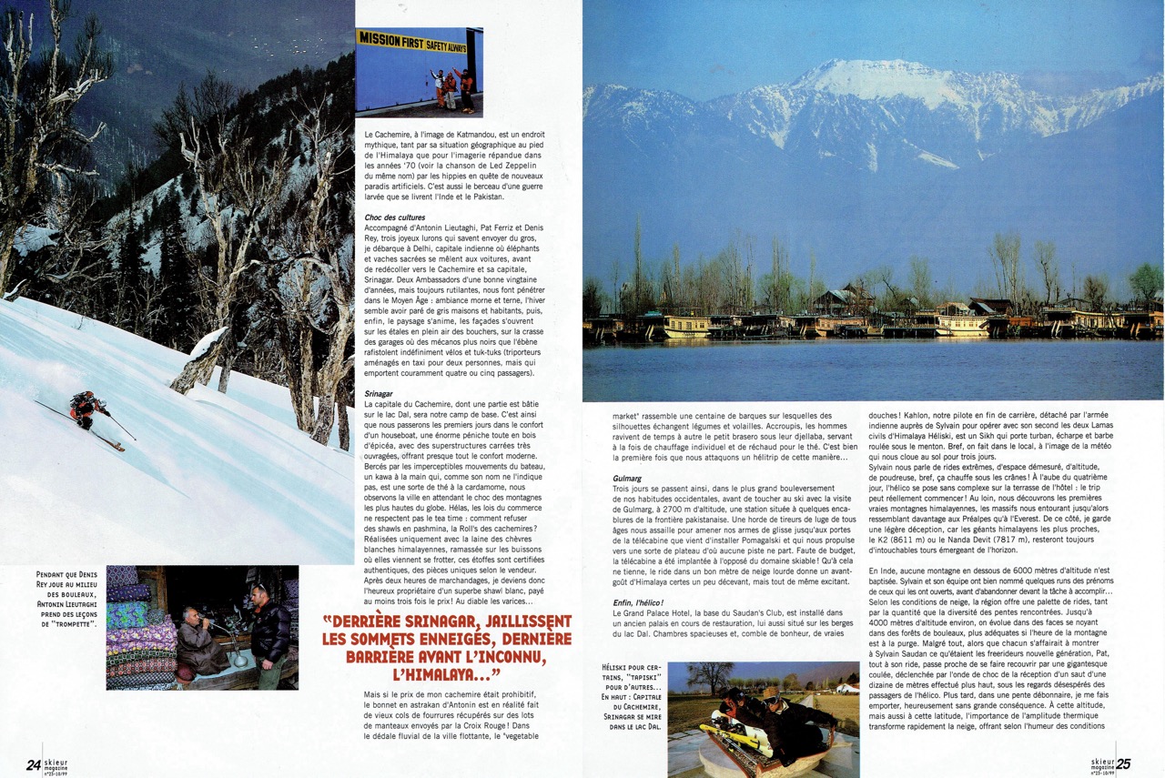 Skieur Mag Cachemire